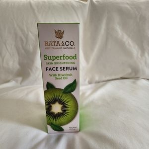 Rata&CO super food skin Brightening face serum W/Kiwifruit seed oil